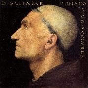 Portrait of Baldassare Vallombrosano PERUGINO, Pietro